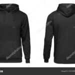 Blank Black Male Hoodie Sweatshirt Long Sleeve With Clipping Regarding Blank Black Hoodie Template