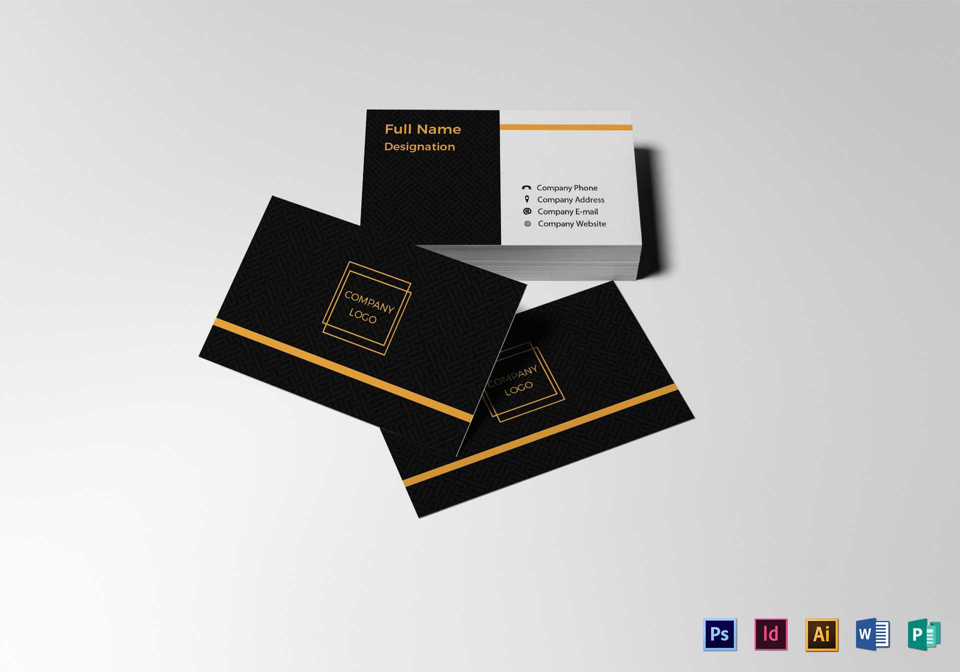 Blank Business Card Template With Regard To Plain Business Card Template Word