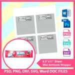 Blank Candy Bar Wrapper Template For Word – Harryatkins Throughout Free Blank Candy Bar Wrapper Template