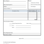 Blank Church Financial Forms – Fill Online, Printable Throughout Check Request Template Word