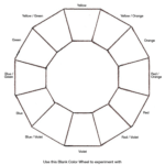 Blank Color Wheel Chart | Templates At Allbusinesstemplates within Blank Color Wheel Template