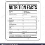 Blank Food Label Template – Best Sample Template Within Nutrition Label Template Word