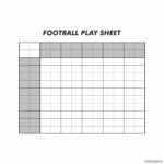 Blank Football Template – Tomope.zaribanks.co Inside Blank Football Depth Chart Template