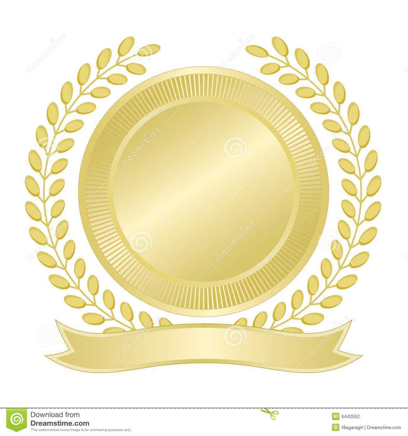 Blank Gold Seal Stock Vector. Illustration Of Quality – 6442552 Regarding Blank Seal Template