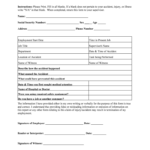 Blank Incident And Injury Report Pdf – Fill Online With Incident Report Form Template Word