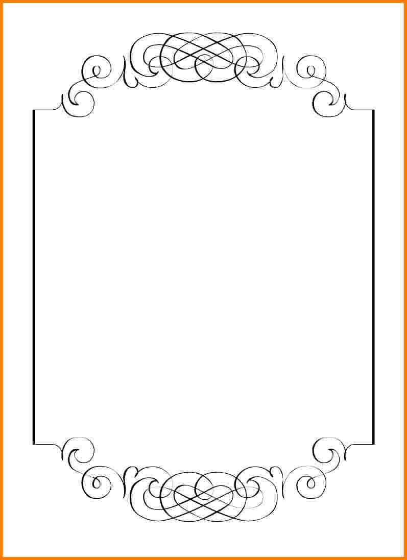 Blank Invitation Template Word – Oflu.bntl With Regard To Blank Templates For Invitations