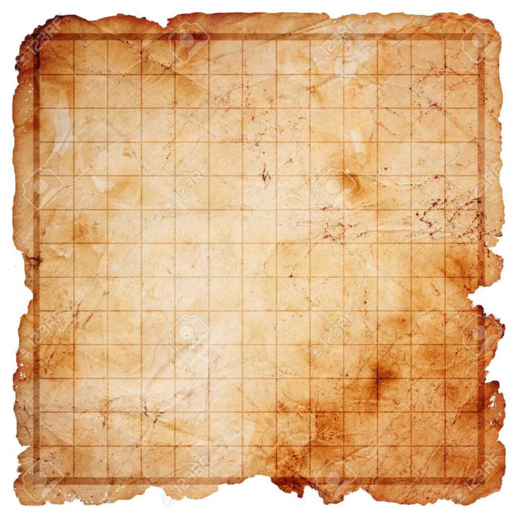 Blank Pirate Map Template
