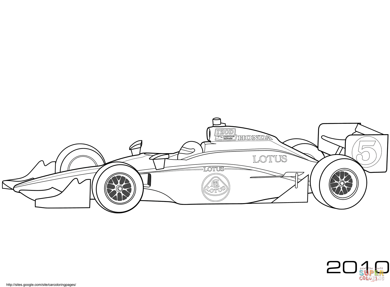 Blank Race Car Coloring Pages Intended For Blank Race Car Templates