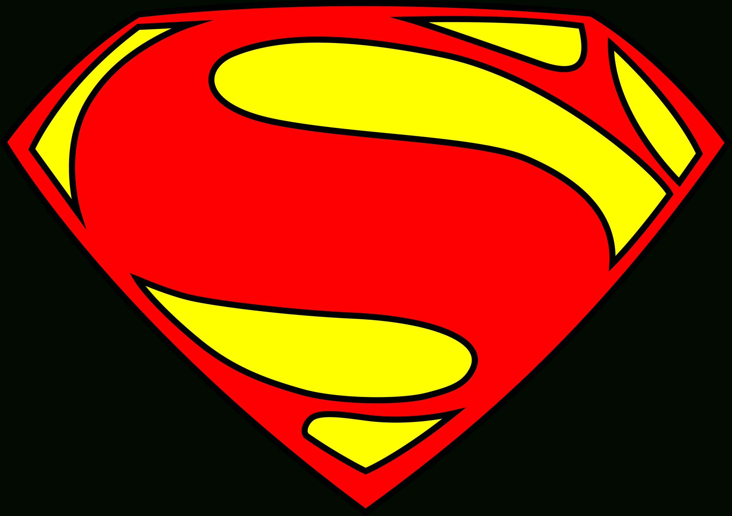 Blank Superman Logo Transparent & Png Clipart Free Download In Blank Superman Logo Template
