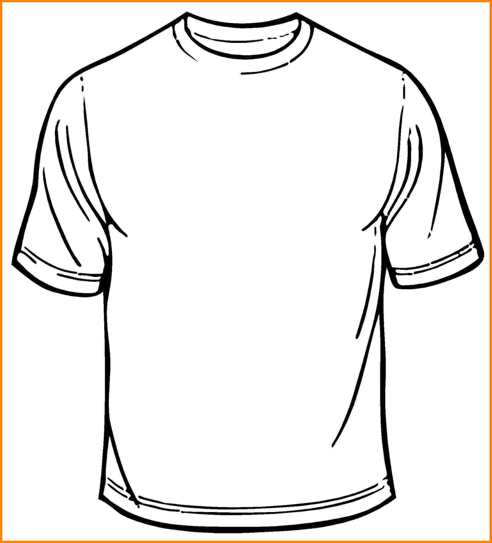 Blank T Shirt Drawing At Getdrawings | Free Download Throughout Blank Tshirt Template Printable
