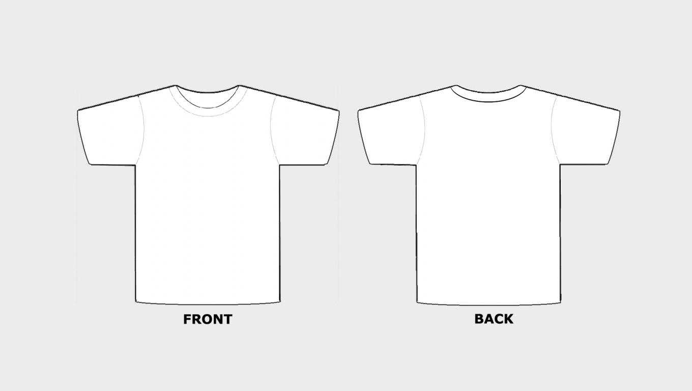 Blank T Shirt Worksheet | Printable Worksheets And Intended For Printable Blank Tshirt Template