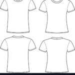 Blank T Shirts Template For Blank Tshirt Template Pdf