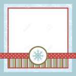 Blank Template For Christmas Greetings Card, Postcard Or Photo.. Throughout Blank Christmas Card Templates Free