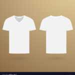 Blank V T Shirt Template Front And Back Regarding Blank V Neck T Shirt Template