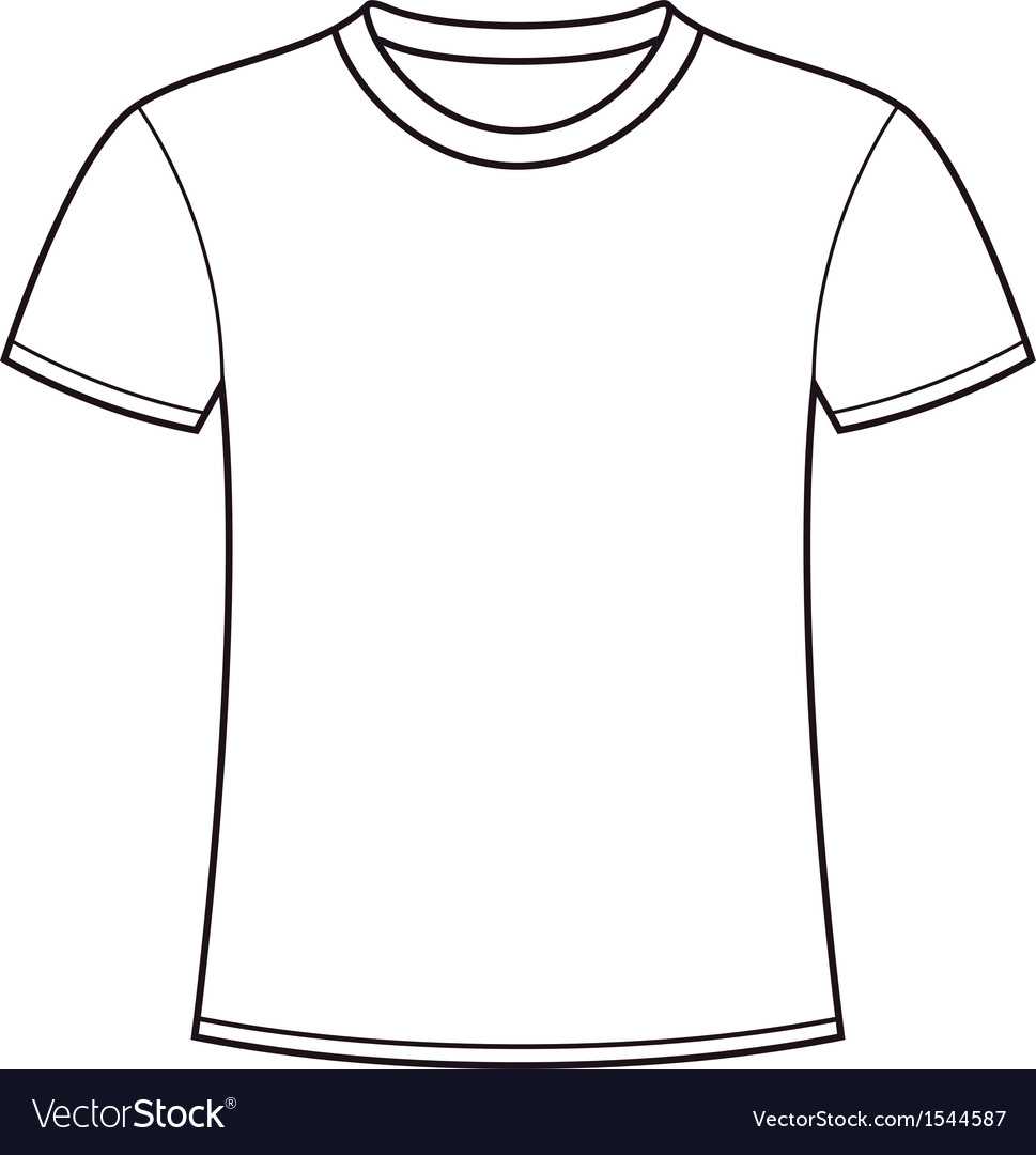 Blank White T Shirt Template For Blank T Shirt Outline Pertaining To Blank Tee Shirt Template