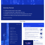 Blue Tech Mckinsey Consulting Report Template in Mckinsey Consulting Report Template