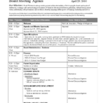 Board Meeting Agenda In Word | Templates At Regarding Agenda Template Word 2010