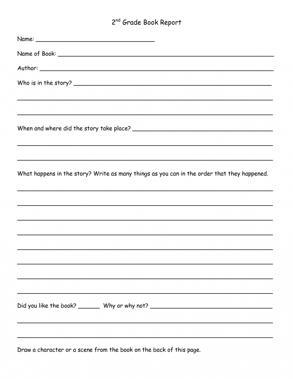 Book Report Essays Essay E 5Th Grade 211060 Review Writing Intended For Book Report Template 5Th Grade