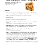 Book Report Project Instructions With Regard To Cereal Box Book Report Template