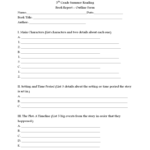 Book Report Template – 6 Free Templates In Pdf, Word, Excel In Book Report Template 6Th Grade