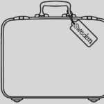 Briefcase Clipart Empty Suitcase, Picture #301901 Briefcase regarding Blank Suitcase Template