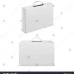 Briefcase Template Images, Stock Photos & Vectors | Shutterstock For Blank Suitcase Template