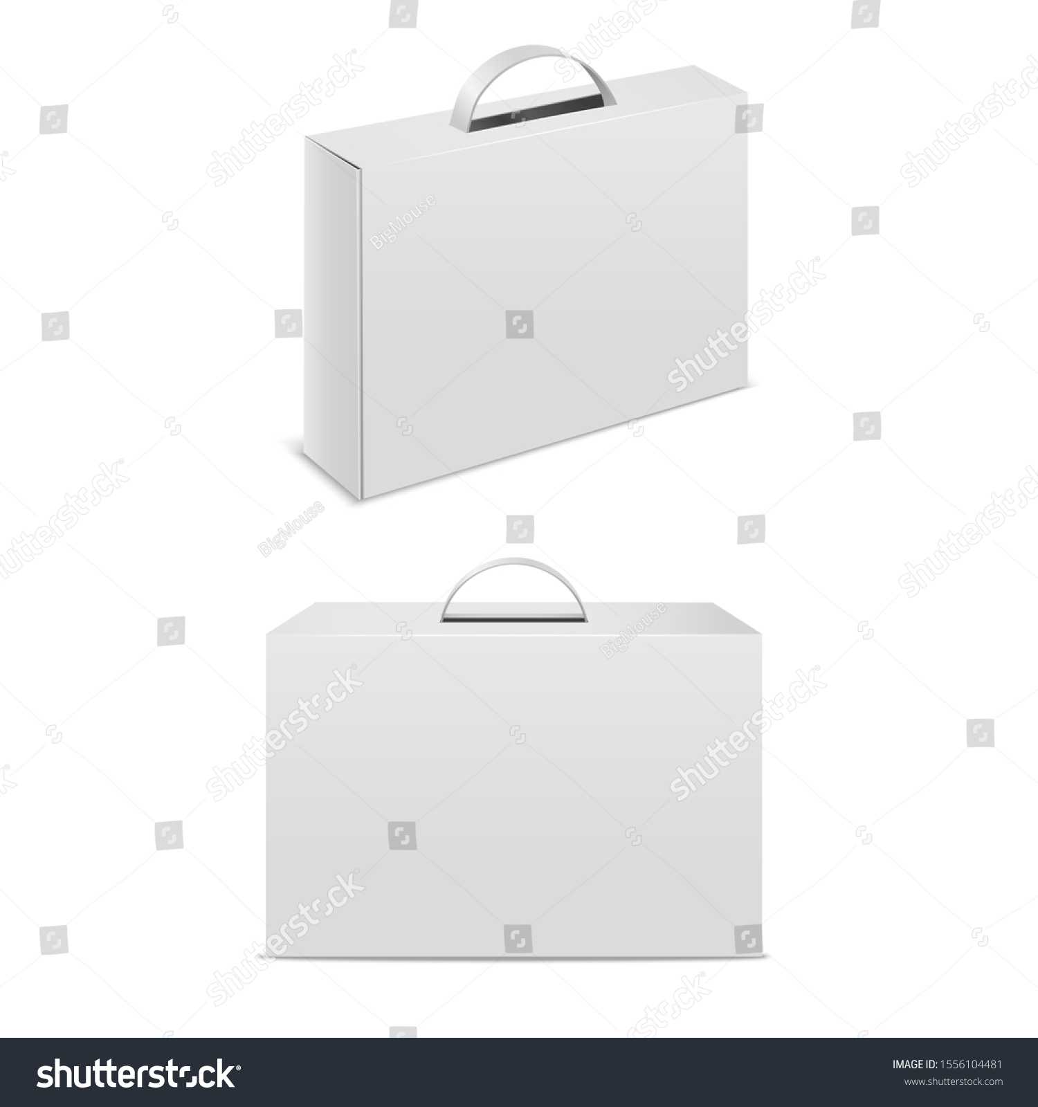 Briefcase Template Images, Stock Photos & Vectors | Shutterstock For Blank Suitcase Template