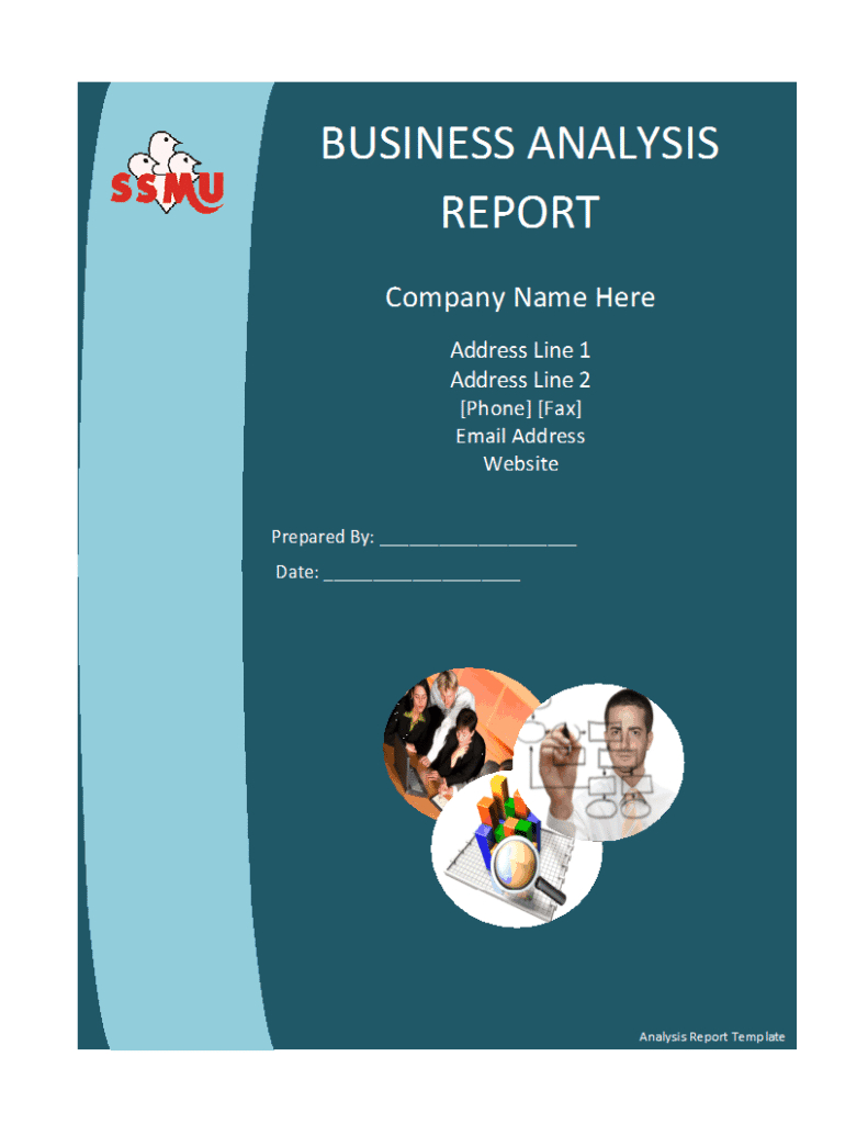 Business Analysis Report Template – Sample Templates Within Company Analysis Report Template