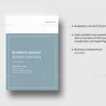 Business Annual Report Template Throughout Word Annual Report Template