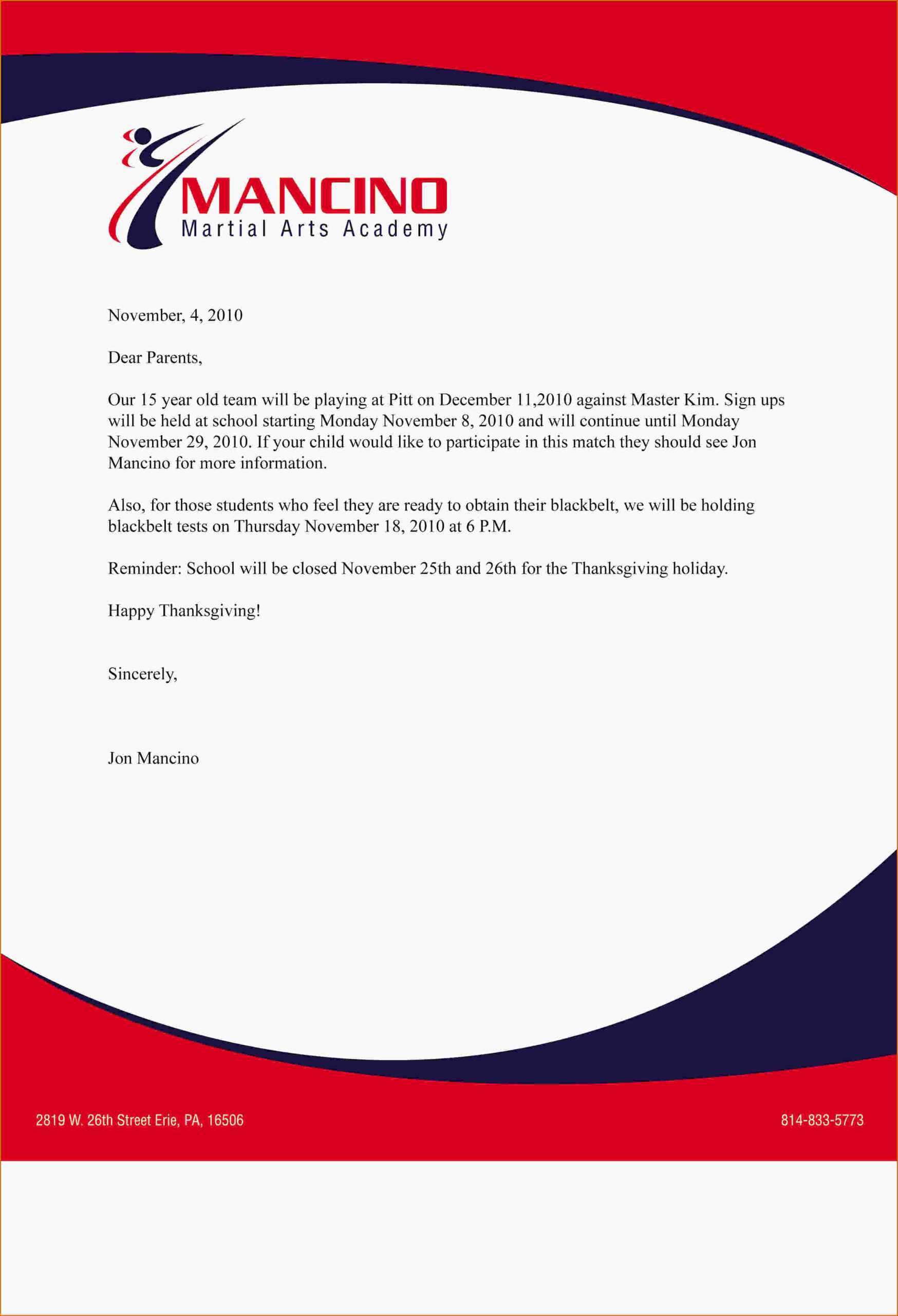 Business Letter Template With Letterhead.9 Basic Letterhead With Headed Letter Template Word