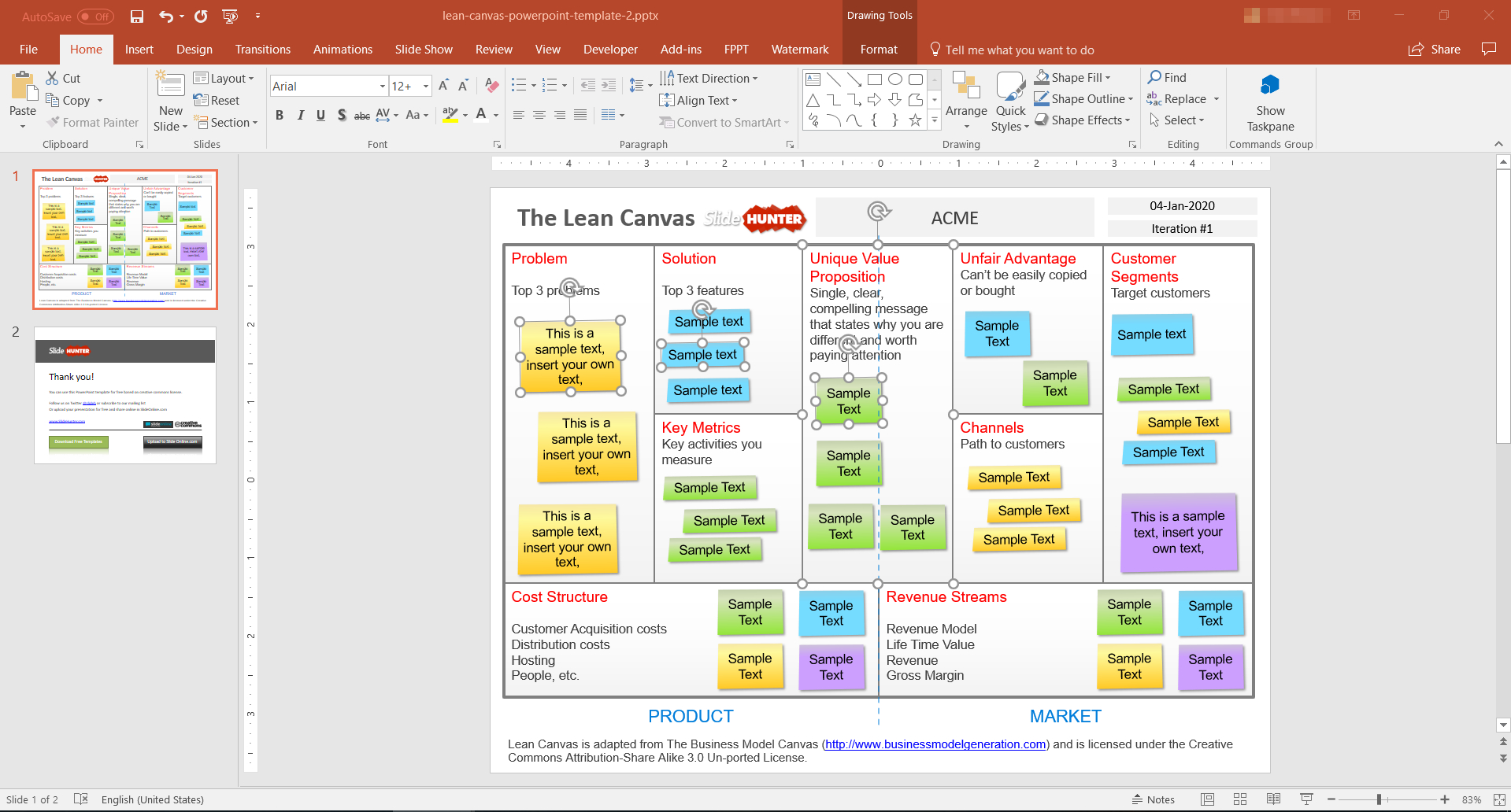 Business Model Canvas U0026 Swot Android Apps On Google Play Intended For Lean Canvas Word Template