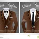 Business Suit Template With Black Tie And White Shirt Banner In Tie Banner Template
