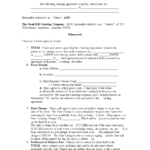 Catering Agreement | Templates At Allbusinesstemplates Pertaining To Catering Contract Template Word