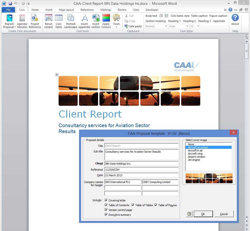 Cdev | Services | Custom Templates For Report Template Word 2013