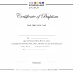 Certificates: Baptism And Dedication | News + Resources For Baptism Certificate Template Word