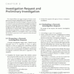 Chapter 3 – Investigation Request And Preliminary Within Failure Investigation Report Template