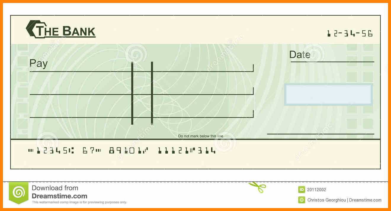 Check Clipart Cheque, Check Cheque Transparent Free For In Blank Cheque Template Uk