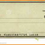 Check Clipart Cheque, Check Cheque Transparent Free For With Regard To Editable Blank Check Template