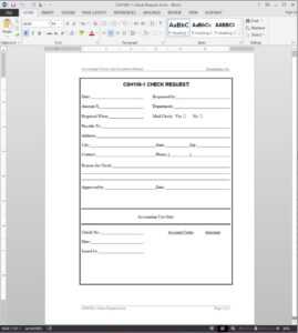 Check Request Template | Csh106-1 throughout Check Request Template Word