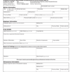 Chiropractor's X Ray Report (Form 11Rc) With Chiropractic X Ray Report Template