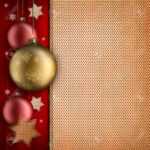 Christmas Card Template – Baulbles, Stars And Blank Space For.. Pertaining To Blank Christmas Card Templates Free