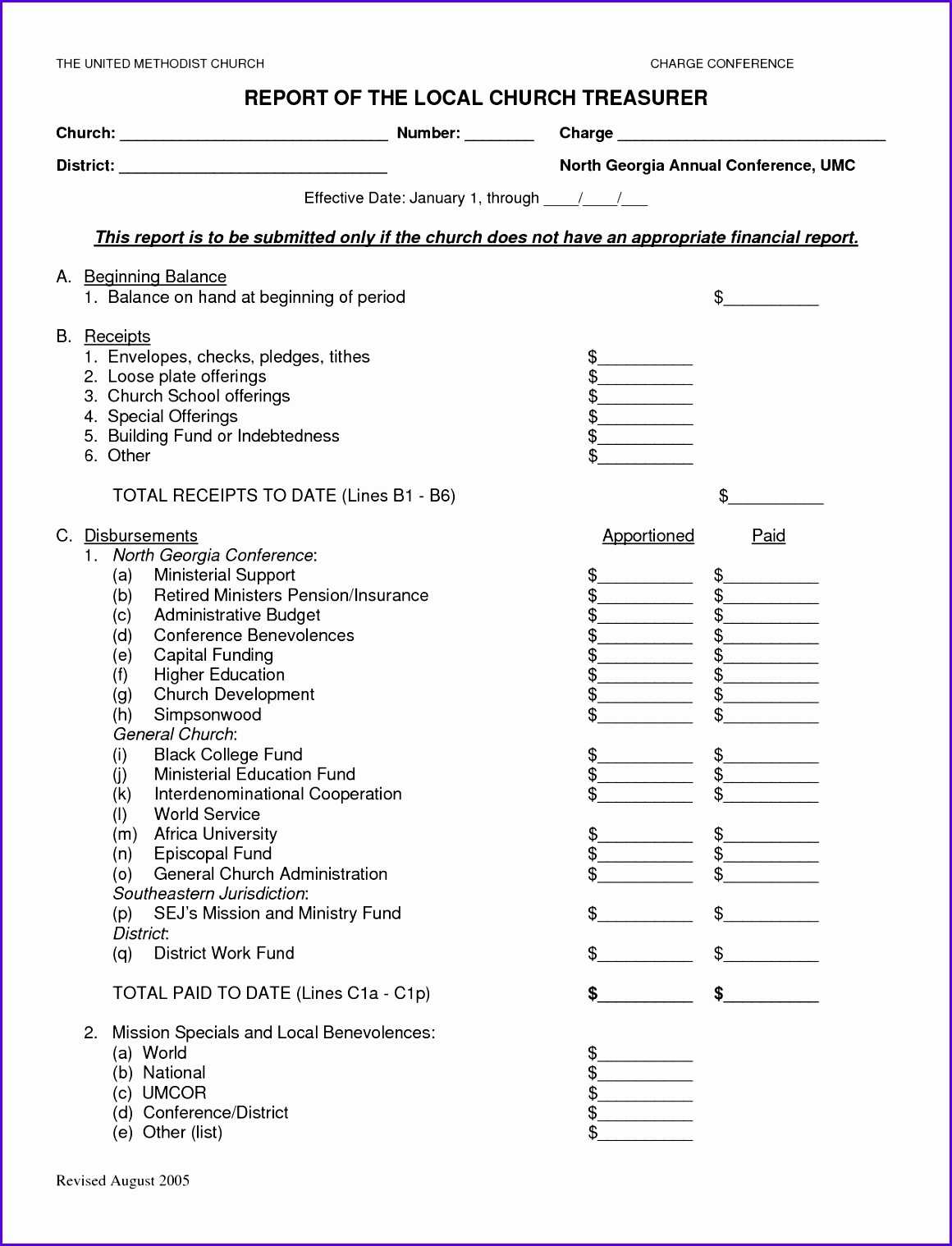 Church Report Worksheet | Printable Worksheets And Throughout Treasurer Report Template