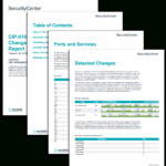 Cip 010 R1 Configuration Change Management Report – Sc Regarding Reliability Report Template