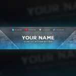 City Themed Youtube Banner Template – Free Download [Psd] Throughout Youtube Banners Template