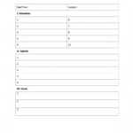 Clever Business Meeting Agenda Template Sample With Company regarding Agenda Template Word 2010