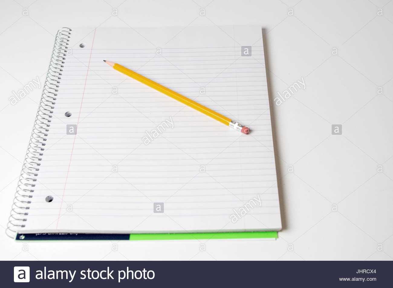 College Ruled Paper Stock Photos & College Ruled Paper Stock Intended For College Ruled Lined Paper Template Word 2007