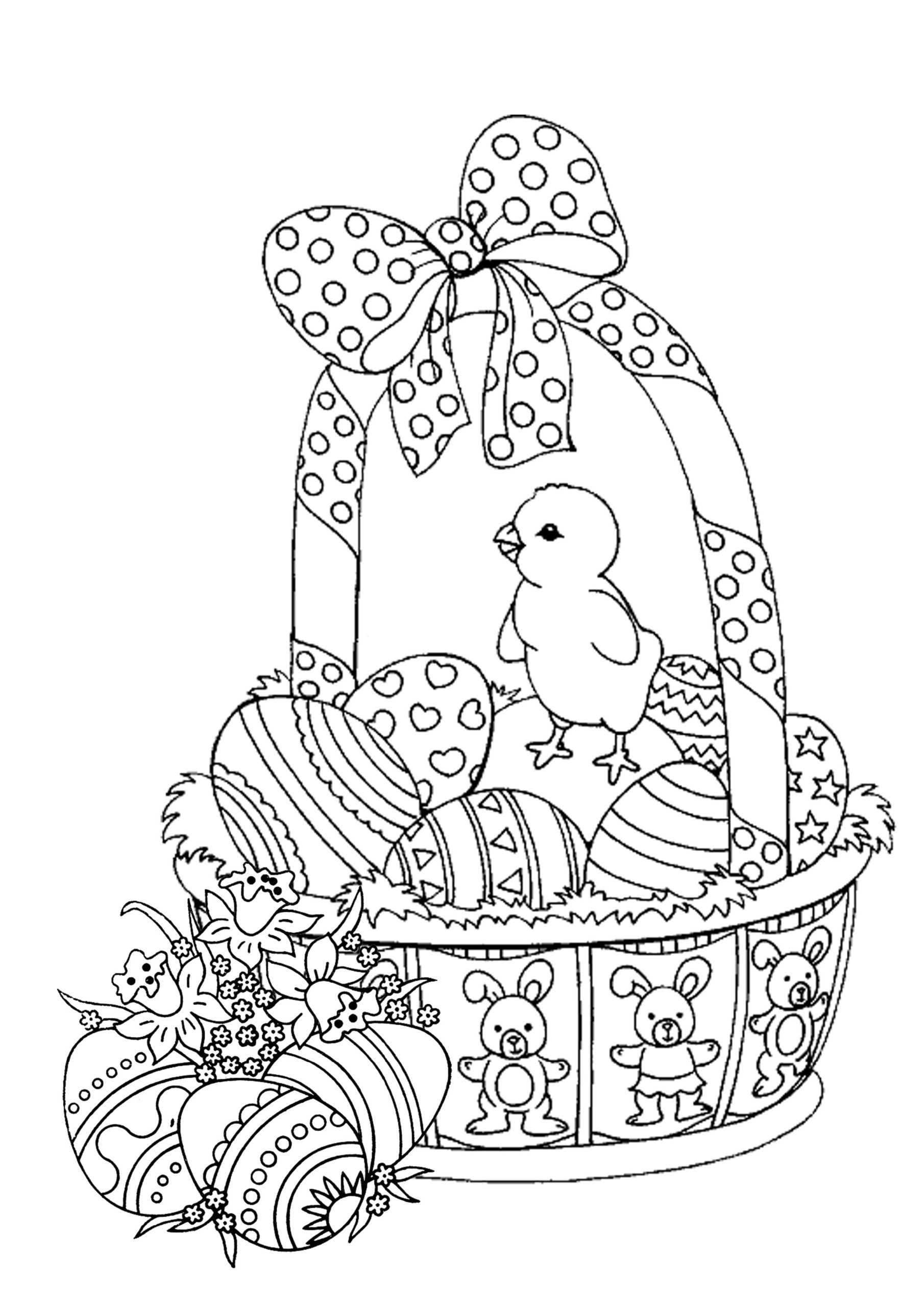 Coloring Pages : Easter Coloring Printable Shelter Free For Blank Face Template Preschool