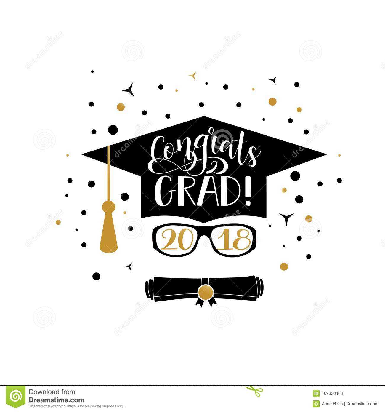 Congrats Grad 2018 Lettering. Congratulations Graduate Regarding Graduation Banner Template