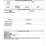 Construction Incident Report Template – Fill Online In Incident Report Form Template Doc