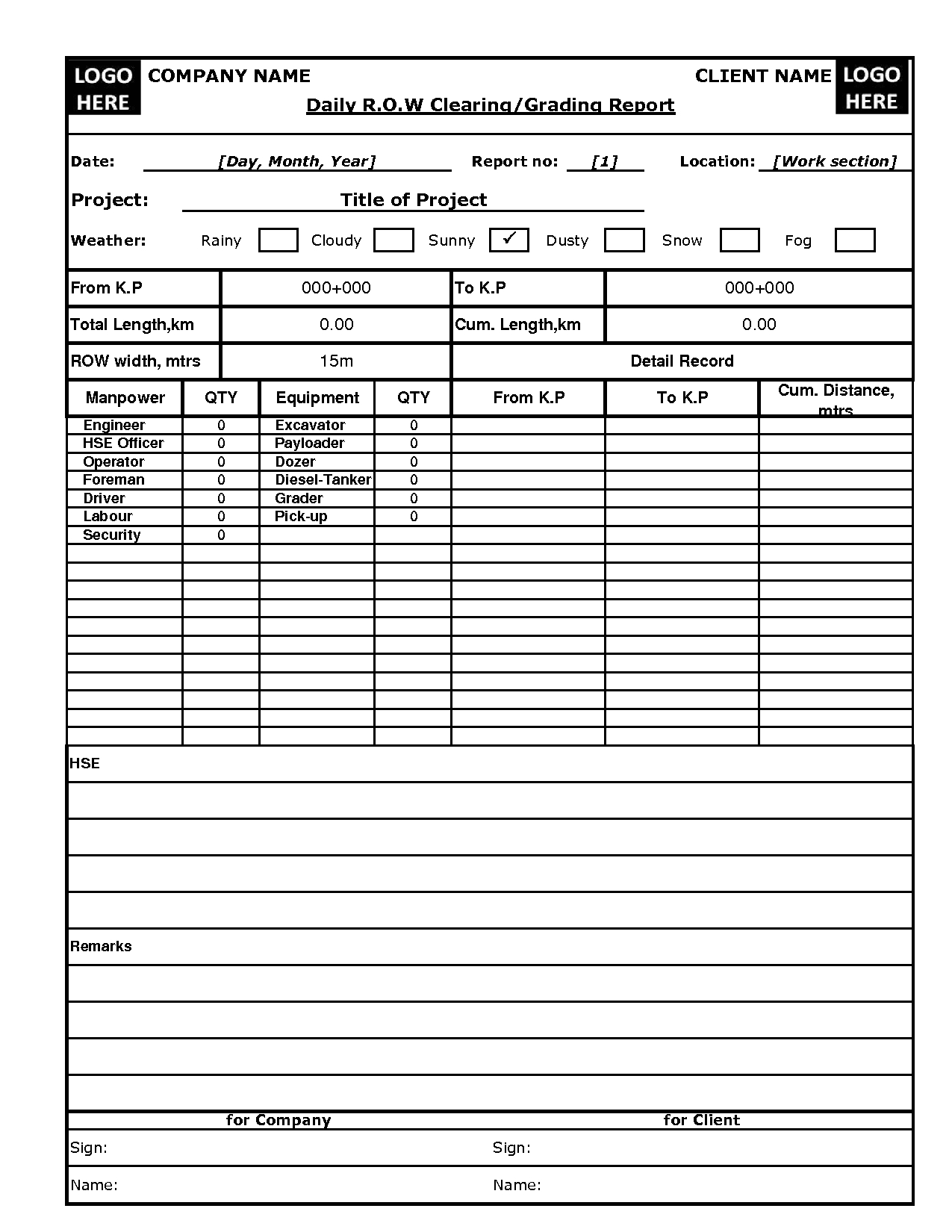 Construction Project Progress Report Template And Daily With Regard To Progress Report Template For Construction Project